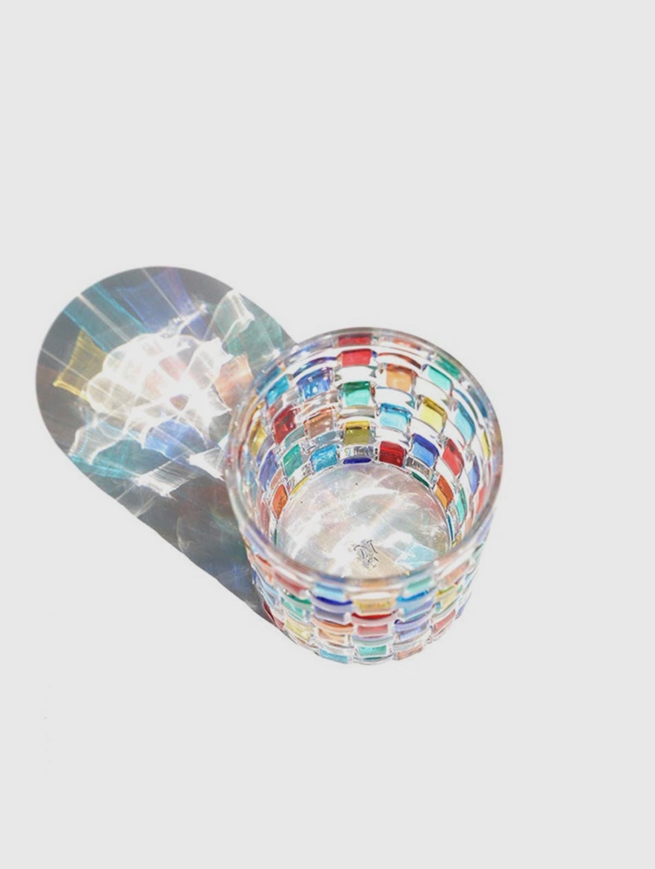 Antoni hand-painted crystal tumbler