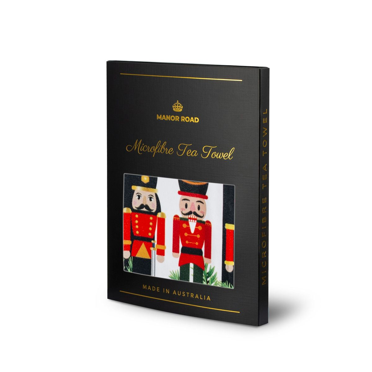 Nutcracker microfibre tea towel