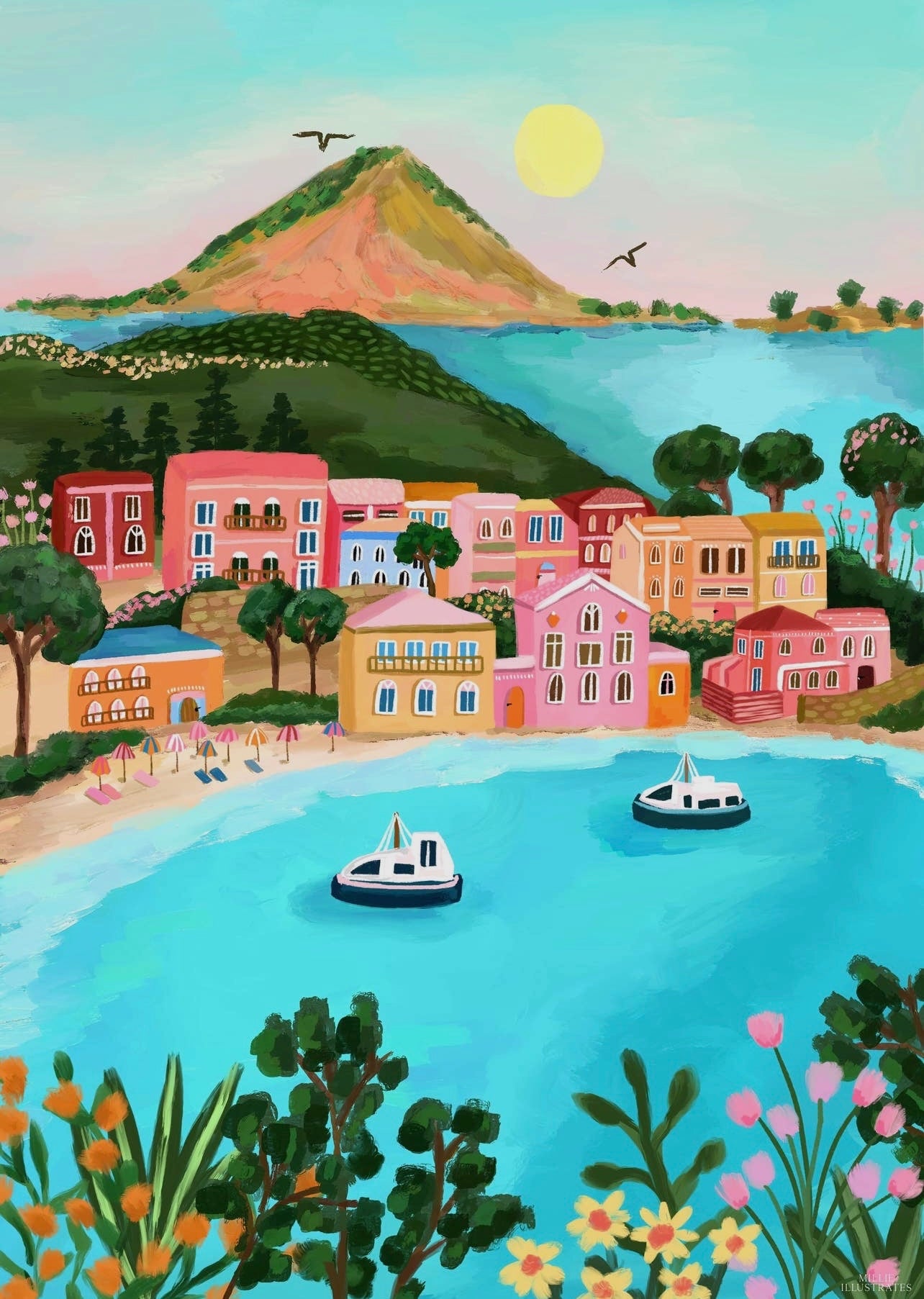 Kefalonia print