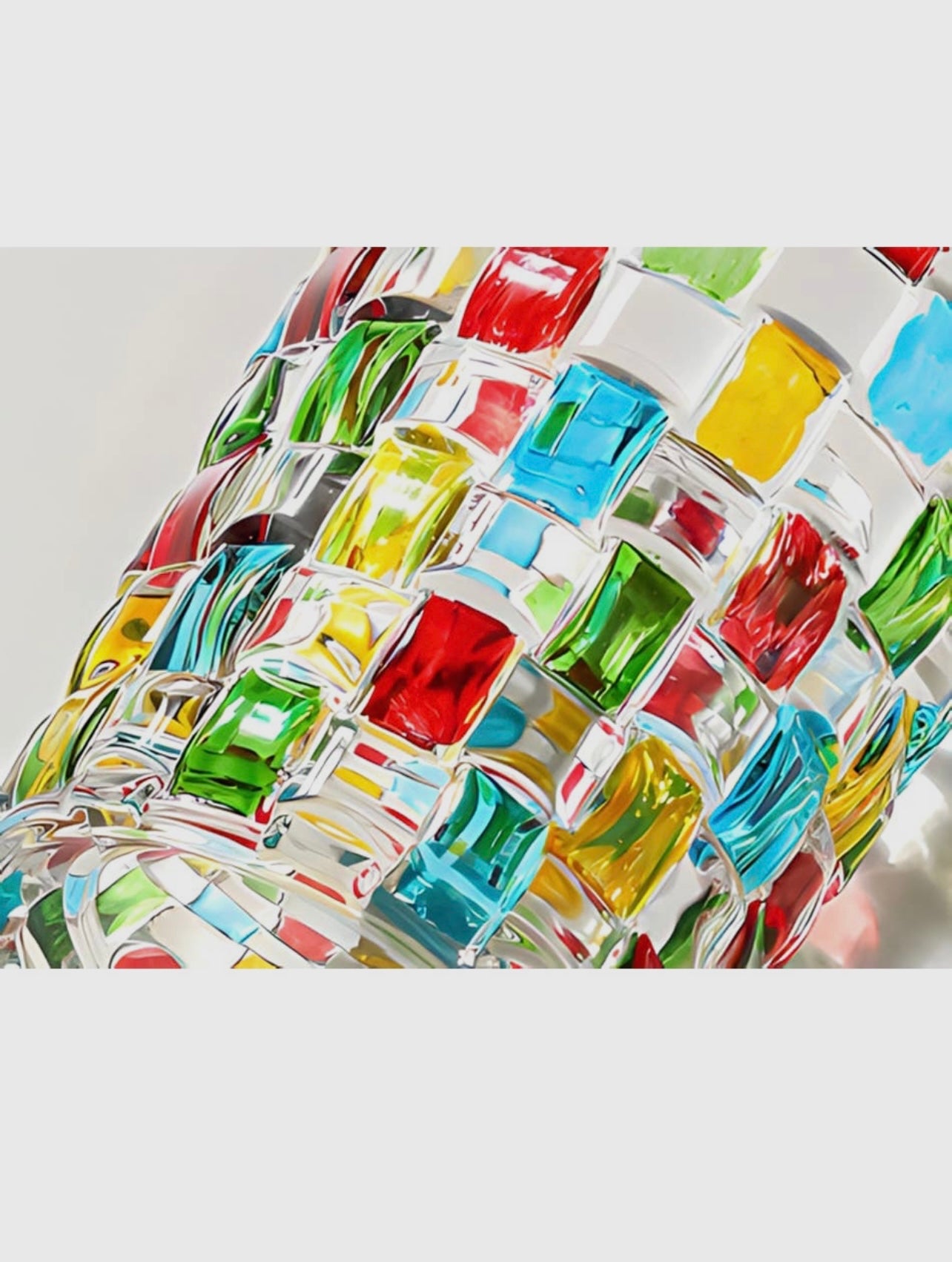 Antoni hand-painted crystal tumbler