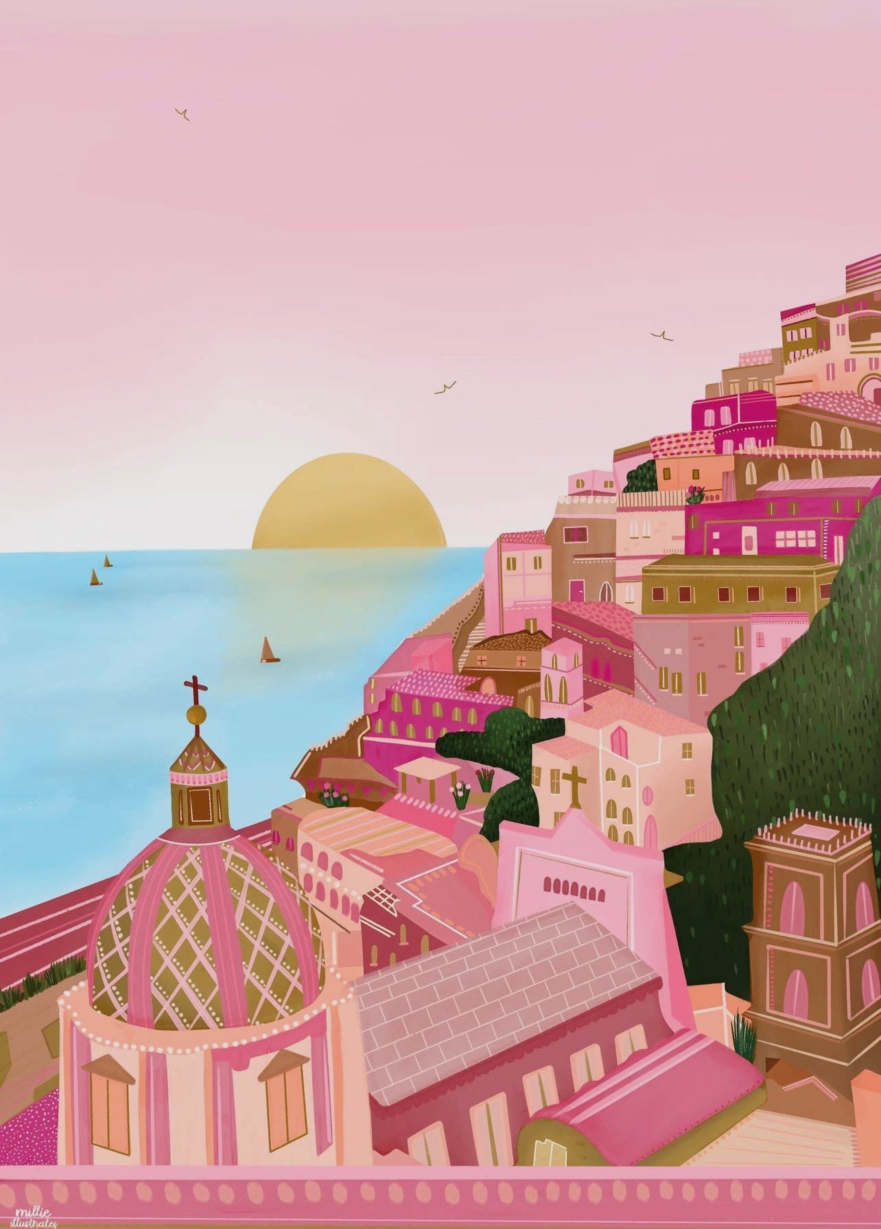 Positano print