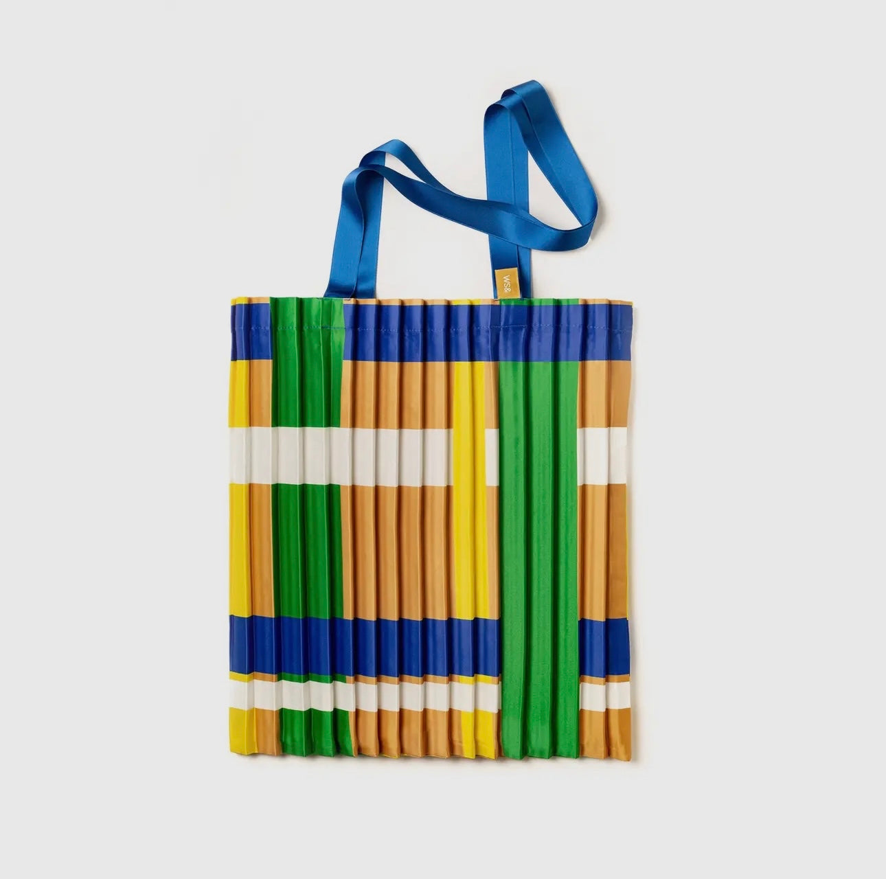 Satin pleated bag - Santa