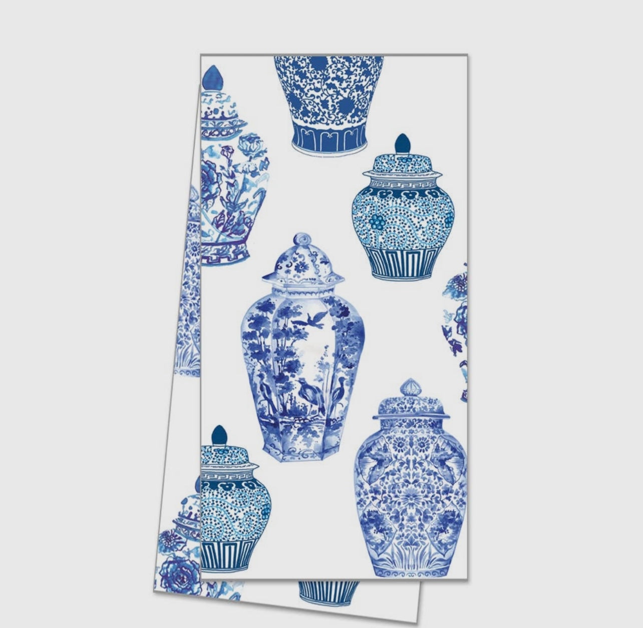 Ginger jars tea-towel