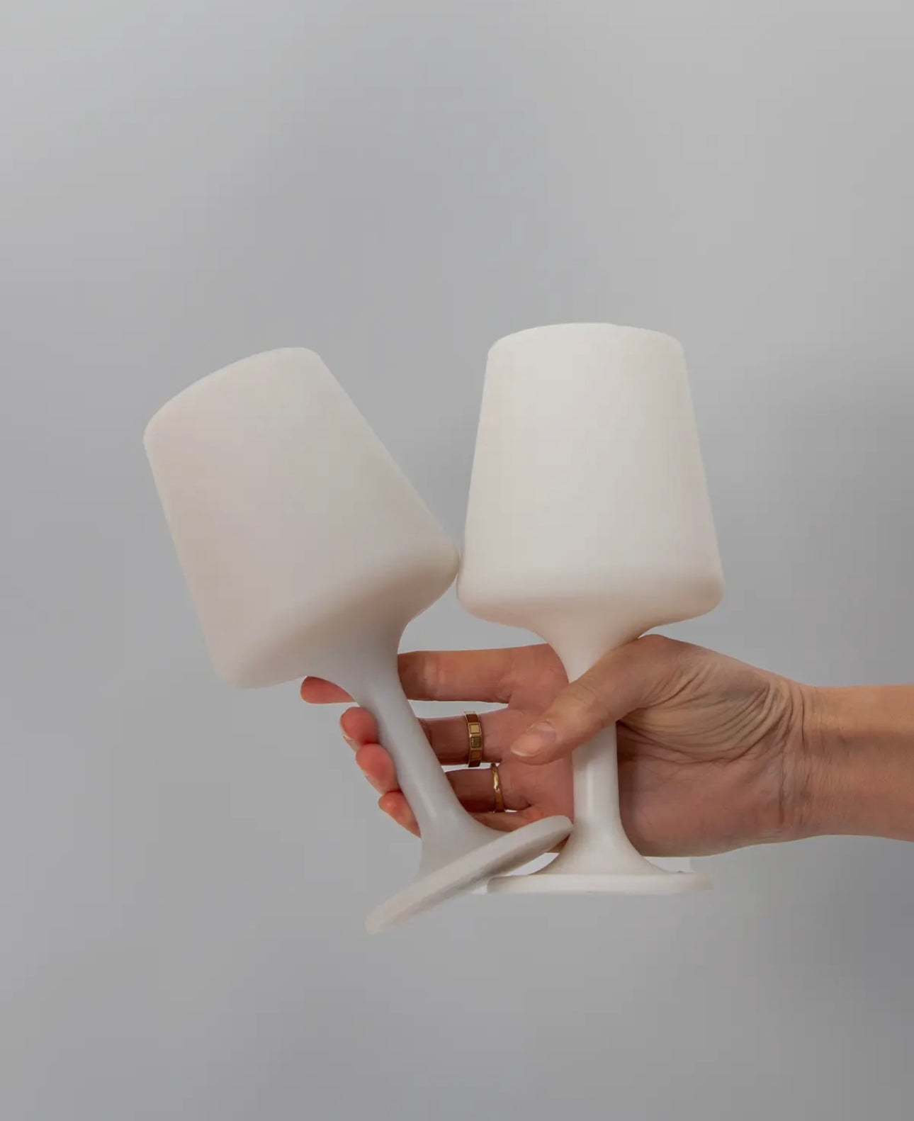 Unbreakable silicone wine glasses - blanc & dove