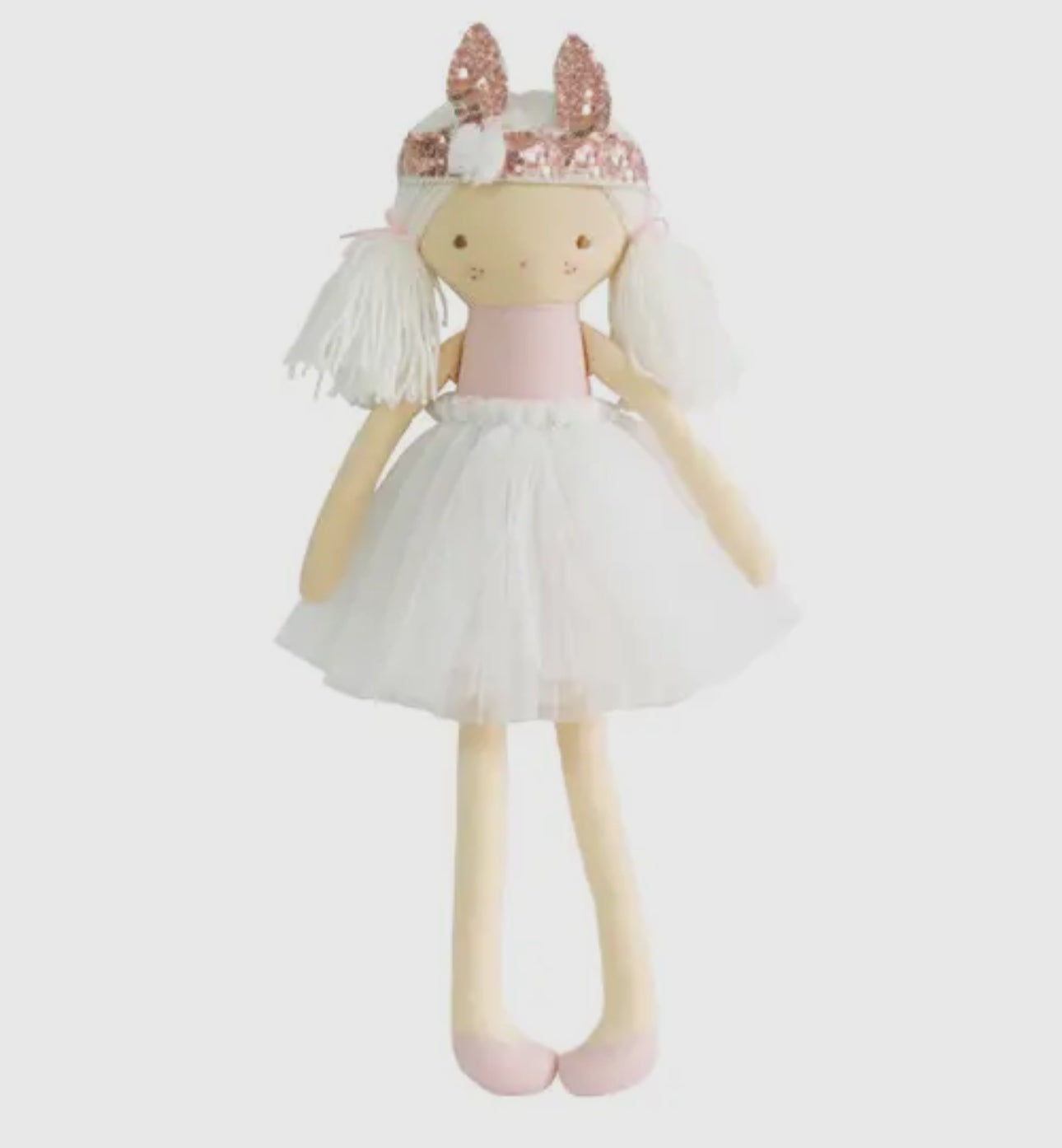 Sienna bunny crown doll
