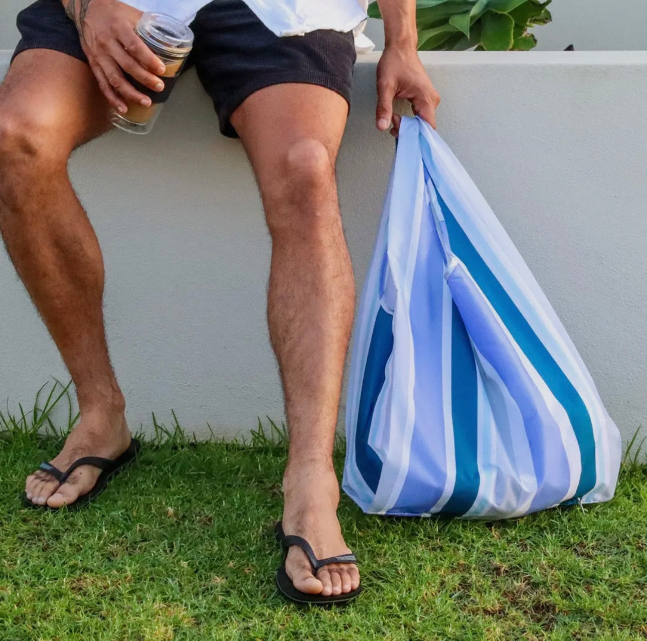 Hamptons shopper bag