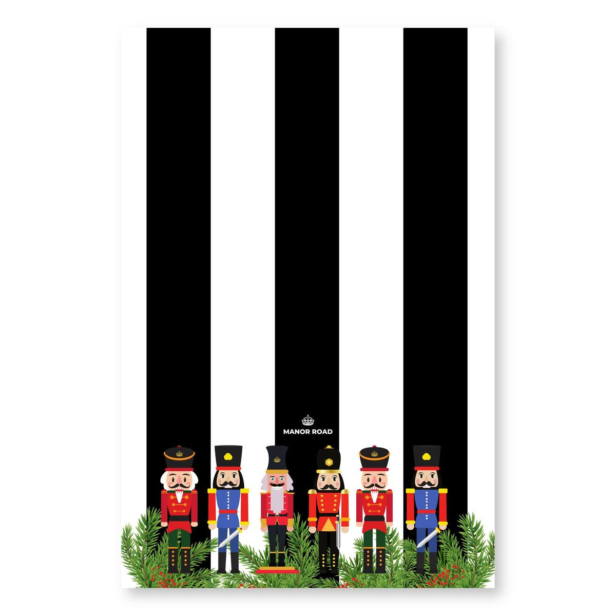 Nutcracker microfibre tea towel