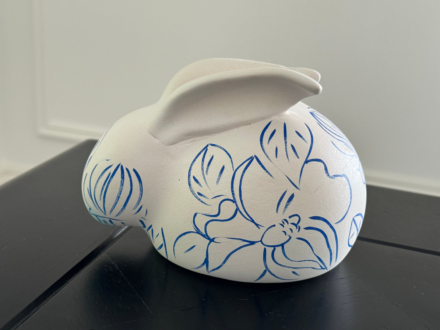 Magnolia hand-painted bunny - large