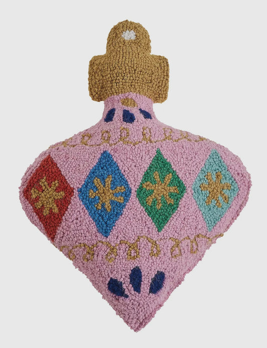 Christmas bauble hook pillow