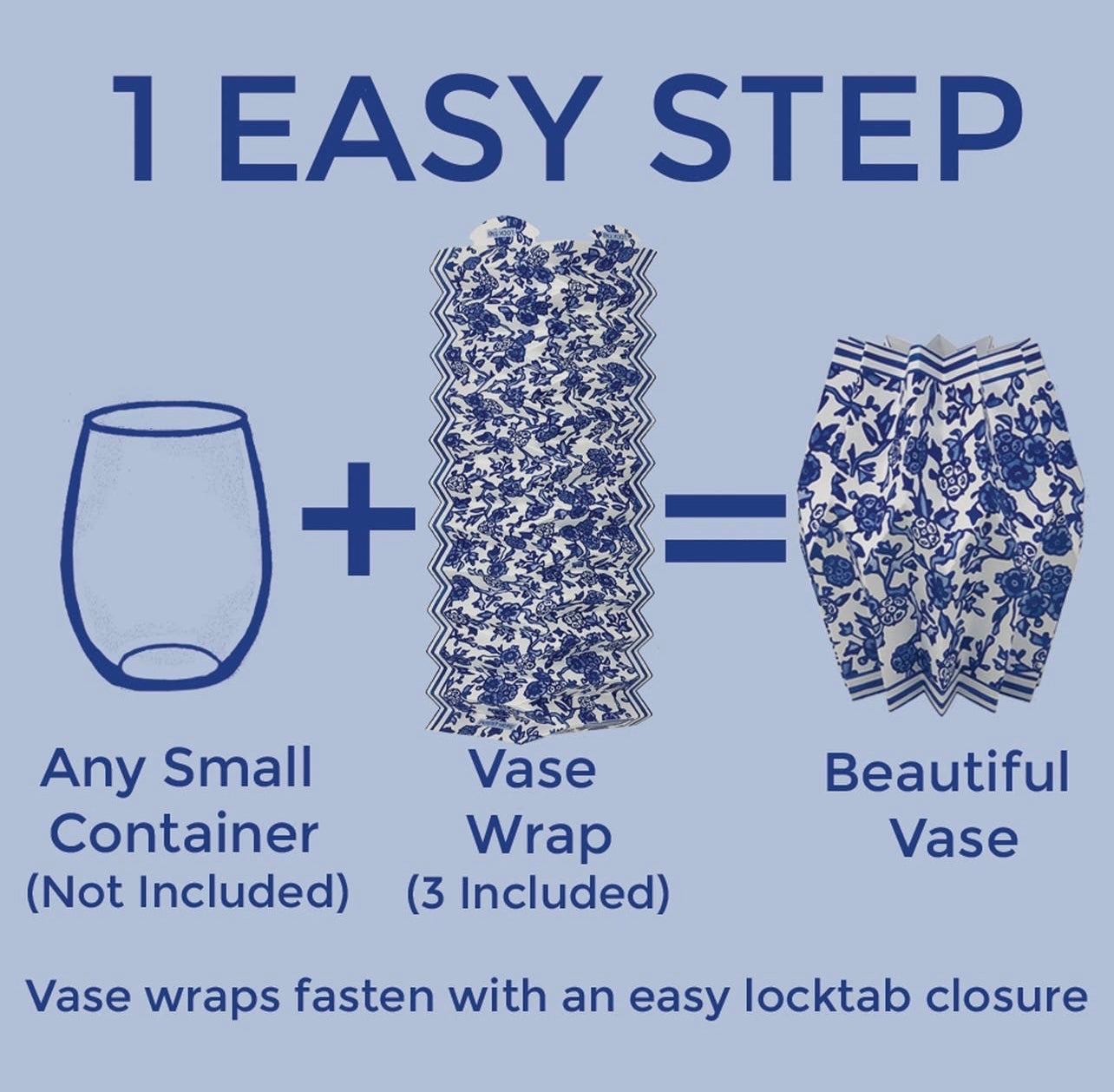 Chinoiserie paper vase wraps