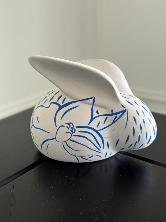 Magnolia hand-painted bunny - small