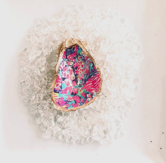 Gumbo Limbo Collection - bright artsy oyster shell