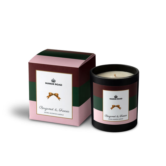Bergamot & freesia candle