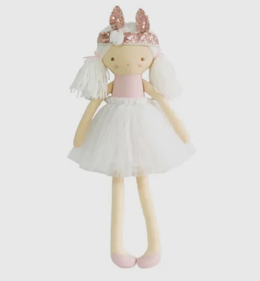 Sienna bunny crown doll